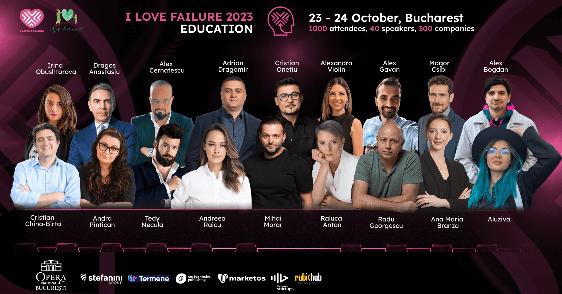 Fundația Leaders este partener media al conferinței I Love Failure EDUCATION – The biggest failure conference in the world
